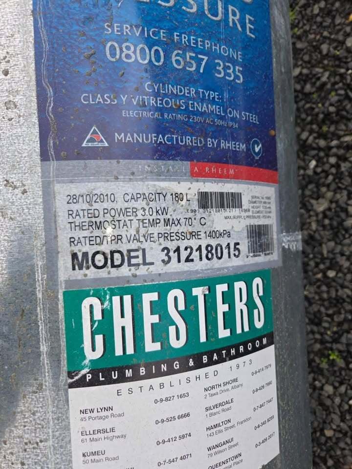 MagentaPlumbing_Franklin_HotWaterCylinderReplacement